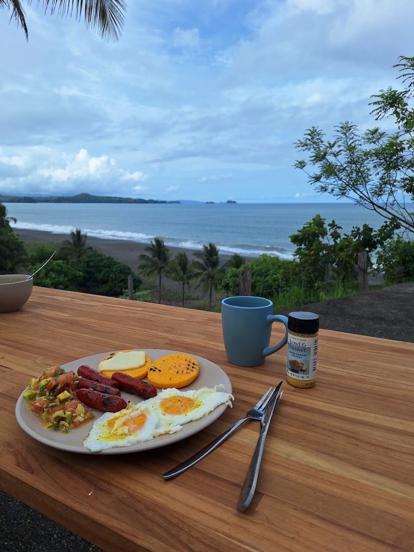 Breakfast on the terrace